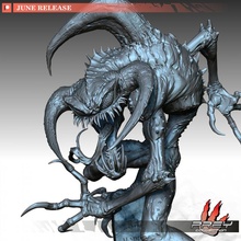 violator demon beast fantasy monster miniature tabletop spawn 3d print model - Mito3D