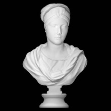 bust empress sabina metropolitan museum art york scan 3d print model - Mito3D