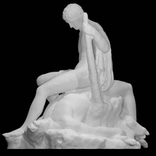 theseus Minotaurus scan Skulptur scottish Archäologe Händler canova europäischen nineteenthcentury gavinhamilton theseusandtheminotaur 3d print model - Mito3D