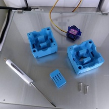 modular servo cubo gadgets aparelhos eletrônicos articulações robótica atuação embeddeddesign 3d print model - Mito3D
