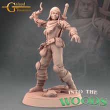 bandit 05 toys & games dragon mini roleplay miniature tabletop dungeon galaad 3d print model - Mito3D