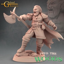 bandit 06 toys & games dragon mini roleplay miniature tabletop dungeon galaad 3d print model - Mito3D