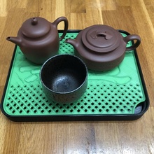 goteo bandeja té conjunto jardín chado 3d print model - Mito3D
