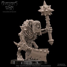 orc skeleton toys & games dragons dungeons fantasy mini rpg school undead vampire war warhammer miniature age tabletop arena supports wargame dnd 9th aos ttrpg kow presupported pre-supported counts supported ninth 3d print model - Mito3D