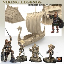 viking légendes jouets Jeux cabane Loki vikings Ragnar drakkar maison longue Lagertha 3d print model - Mito3D