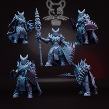 dark principes toys & games fantasy knight spear warhammer warrior trader skaven 3d print model - Mito3D