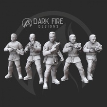 garrisoned republic trooper squad toys & games space star wars clone legion clonetrooper kamino ttrpg battles troopers 3d print model - Mito3D