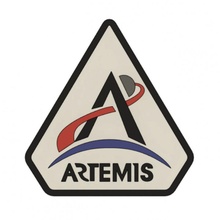 Artemis Mission Patch Mode Zubehör Palette Mosaik Mehrfarbig Multimaterial mmu arttimes 3d print model - Mito3D