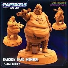 batchoy gang member sam milky toys & games cyberpunk fat fatties 3d print model - Mito3D