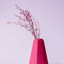 flower vase & garden diy planter decor homedecore papershape 3d print model - Mito3D