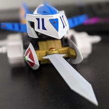 Garuda kartal anime kopya oyuncaklar oyunlar araba kılıç oyuncak dişli çökmek ezme kırıcı crush gear kilit 3d print model - Mito3D