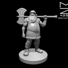 Barbar Santa claus Weihnachten 3d print model - Mito3D