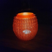 lockig Laterne Garten Modus Vase Spiral Basteln bastelnfun 3d print model - Mito3D