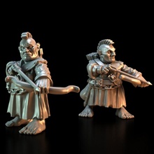 halfling fanatico arco giocattoli Giochi arciere fantasia punk warhammer cacciatore strega Hobbit mordheim streghe proxy 3d print model - Mito3D