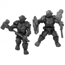 dnd orc knights miniatures toys & games knight warrior miniature dungeonsanddragons d&d half-orc dnd5e resinminiature orcwarrior orcboyz 3d print model - Mito3D