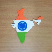 map india flag colour education india country map