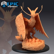 snow wyvern eggs arctic feathered drake nest ice dragon bird toys & games egg fantasy medieval monster rpg warhammer enemy tabletop dungeon dnd pathfinder npc pre-supported supported pre 3d print model - Mito3D