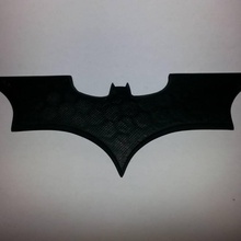 batarang batman fan art prop arma 3d print model - Mito3D