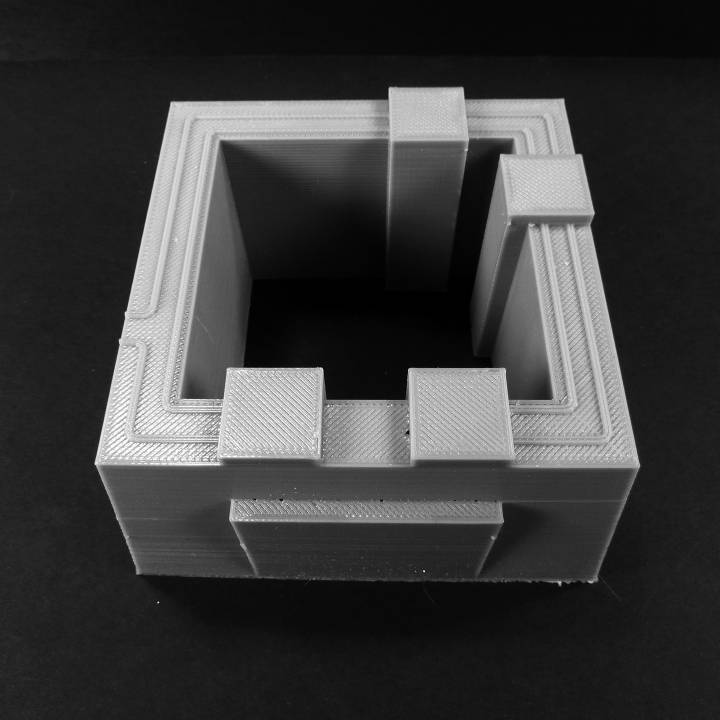 6 conjunto estrella muerte azulejos juegos juguetes película starwars superficie deathstar baldosas 3D print model - Mito3D
