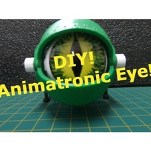 animatronic olho jardim arduino robô fantoches animatronic animatroniceye 3d print model - Mito3D