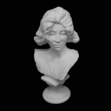 bust woman fine arts museum ghent belgium scan 3d print model - Mito3D