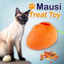 mausi treat toy cats store animals bowl cat kitten pet toy treat mouse feeding cats dogs slow gatos