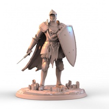 fallen knight 2 store fantasy undead zombie 3d print model - Mito3D