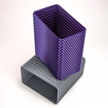 dançar bin loja suporte arte recipiente escrivaninha cozinha matemática escritório organizador padronizar Panela armazenamento vaso garagem plantador Lixo espiralizar zigazg 3d print model - Mito3D