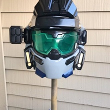 grenadier helmet - jorge's halo reach prop cosplay 3d print model - Mito3D