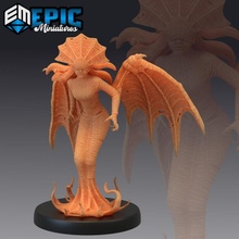 atlach nacha's daughter angry spider & bat goddess lovecraft entity cosmic horror store fantasy medieval monster rpg warhammer enemy tabletop cthulhu succubus dungeon dnd pathfinder npc pre-supported supported pre nacha 3d print model - Mito3D