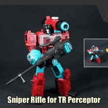 sniper rifle transformers titans return perceptor toys & games 3d print model - Mito3D