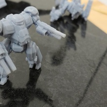nova gatto clan mech tavolo gioco guerra battletech omnimech 3d print model - Mito3D