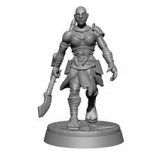 mutant stalker 02 toys & games wargaming miniature scifi tabletop foundry sarks postapocalypse mutantstalker 3d print model - Mito3D