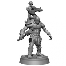 mutante arma fogo plataforma brinquedos jogos guerra miniatura scifi tampo mesa fundição sarks 3d print model - Mito3D