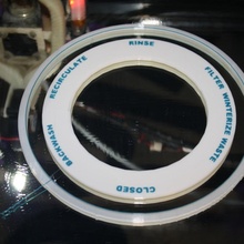 pool pump filter label spare parts 3d print model - Mito3D