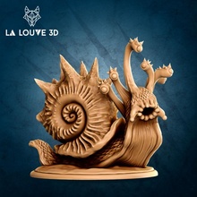 poisonous snail tabletop creature horror miniatures monster minis dangerous dnd 32mm monstre 3d print model - Mito3D