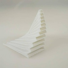 fan vase Stifthalter Garten Halter Stift parametric 3d print model - Mito3D