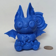 candy dragon fan art baby toy 3d print model - Mito3D