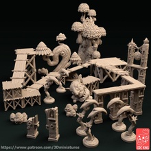 grito guerra terreno juguetes juegos fantasía martillo ageofsigmar 3d print model - Mito3D