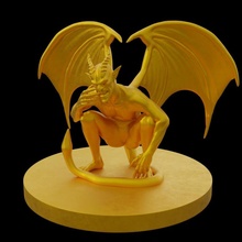 diablillo juguetes juegos demonio diablo esbirro alas mal cuernos cola familiar 3d print model - Mito3D