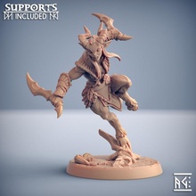arverian woodkeeper - modular lady store dragons dungeons elf fantasy mini rpg miniature tabletop supports wargame elven dnd druid ttrpg artisan guild presupported supported 3d print model - Mito3D