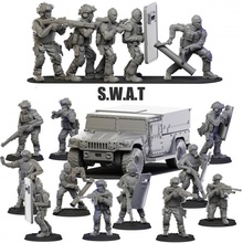 swat takım oyuncaklar oyunlar 40k Ordu adam asker savaş Warhammer ww2 Necromunda bilimkurgu masaüstü ww1 polis ölçekli model 28mm wh40k 32mm çete acımasız Humvee 3d print model - Mito3D