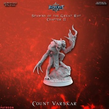 count varskar toys & games king undead blood rider ghoul graveborn droknaghul 3d print model - Mito3D