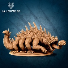 basilic jouets Jeux créature lézard miniatures monstre 3dprint minis dnd 32mm jeux table 3d print model - Mito3D