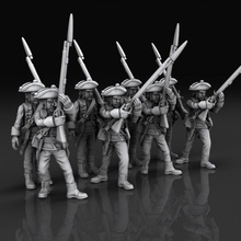 7 years war austrian hungarian infantry toys & games historical 28mm austria black powder honours warlord sharp practice 3d print model - Mito3D