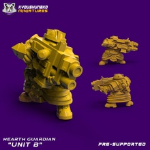 hearth guardian toys & games 40k warhammer scifi dwarf squat 3d print model - Mito3D