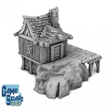 house & dock toys games 3d print model - Mito3D