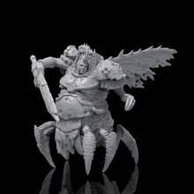alcaid demonio martillo guerra juego guardia muerte Nurgle w40k warhammer40000 príncipe demon prince 3d print model - Mito3D