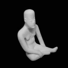 assis poterie figure british museum londres numérisation 3d print model - Mito3D