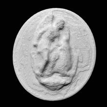 relief nike sacrificing bull british museum london scan 3d print model - Mito3D